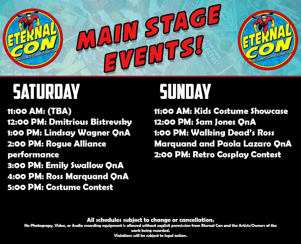 Main Stage Events